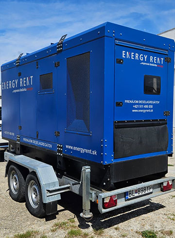 Diesel agregaty na prenajom